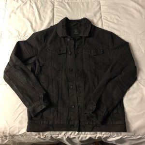Men’s Distressed Jean Jacket